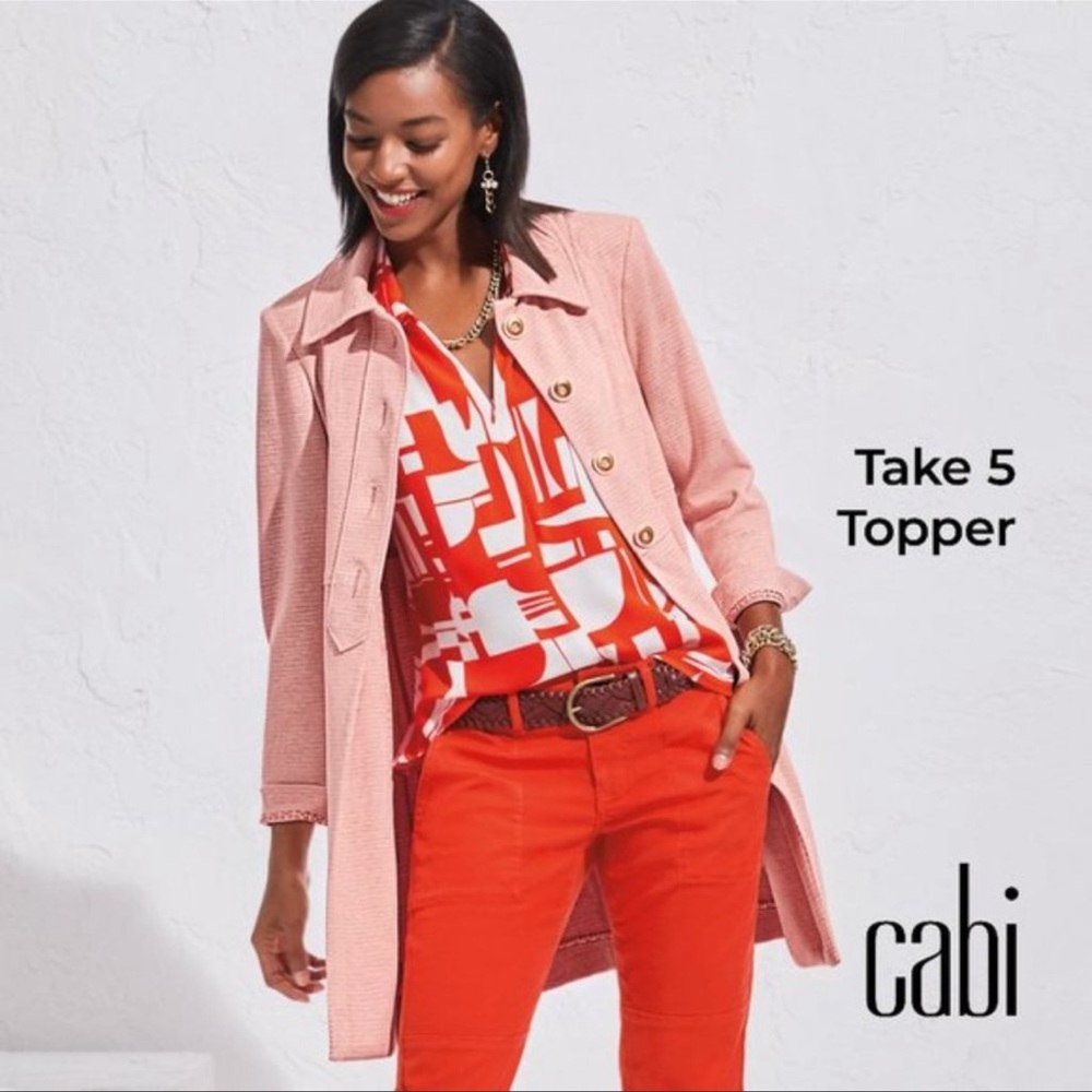 CAbi Elating Take 5 topper jacket